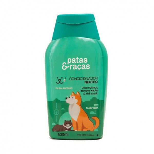Condicionador neutro para cães e gatos Patas e Raças