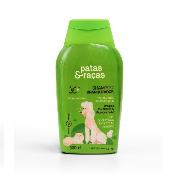Shampoo tonalizante para pelos claros Patas & Raças